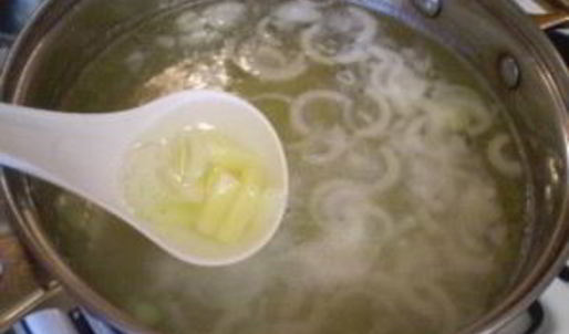 постный зеленый борщ