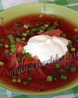 Украинский борщ