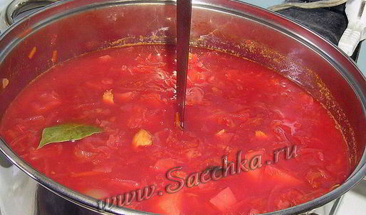 украинский борщ