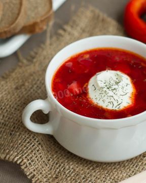 Вегетарианский борщ