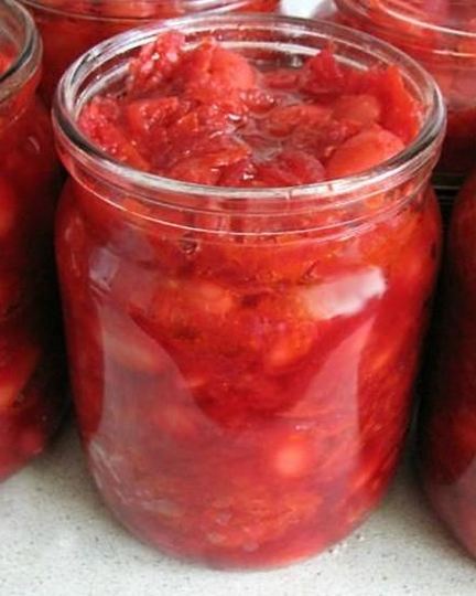 Рецепт заправки для борща с фасолью на зиму