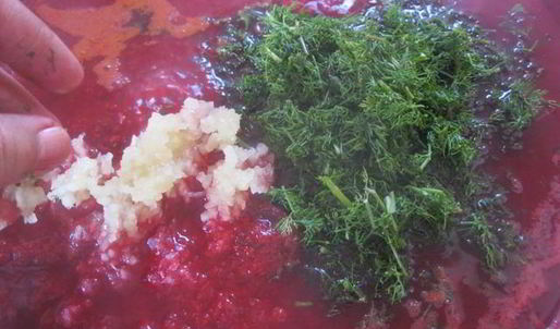 заправка для борща