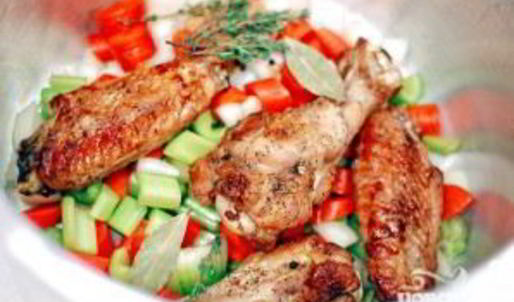 бульон из индейки с овощами