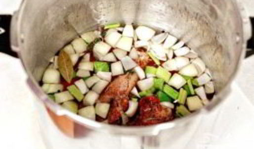 бульон из индейки с овощами