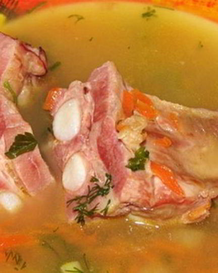 Рецепт бульона из ребрышек