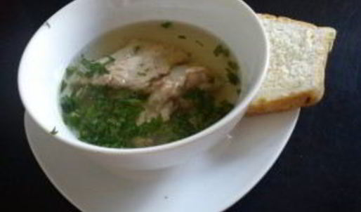 бульон из свинины