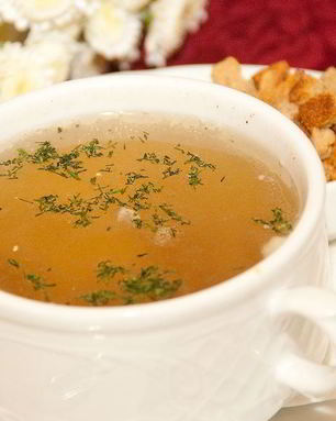 Бульон из вешенок