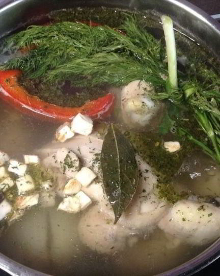 Рецепт бульона курльон