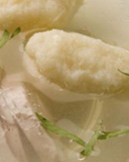 Рецепт бульона с клецками