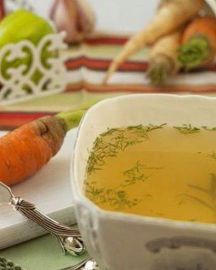 Рецепт диетического бульона