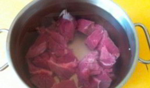 фасолевый суп на мясном бульоне