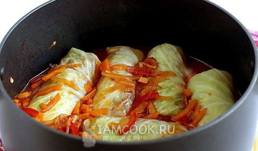 голубцы с гречкой в бульоне