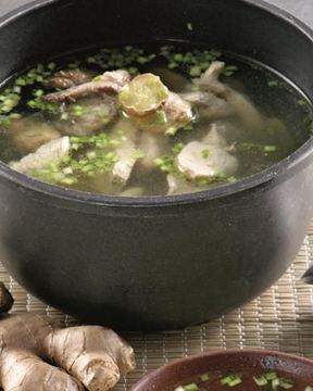 Классический куриный бульон по-китайски