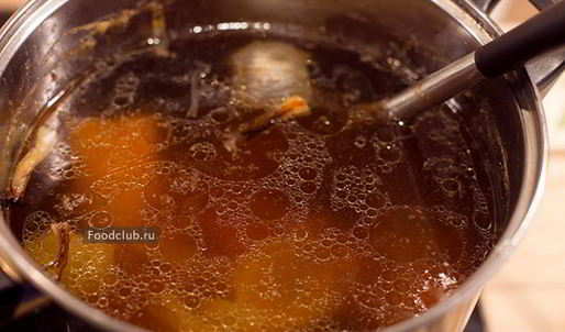 красный бульон