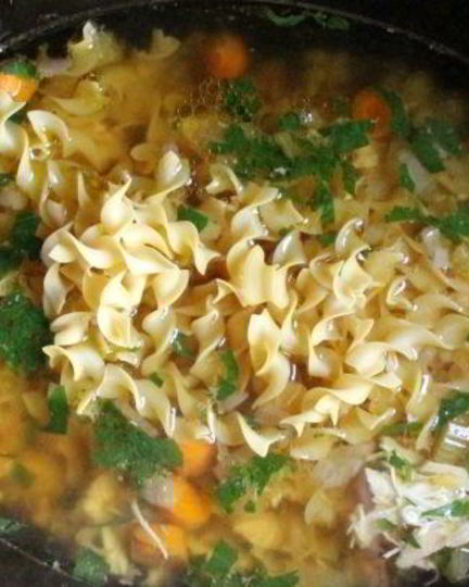 Рецепт куриного бульона с вермишелью