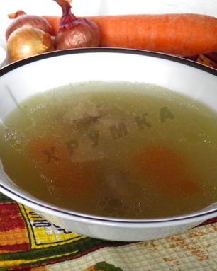 Куриный бульон в мультиварке