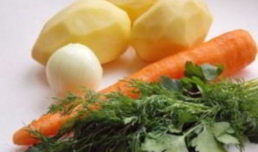 лапша на курином бульоне