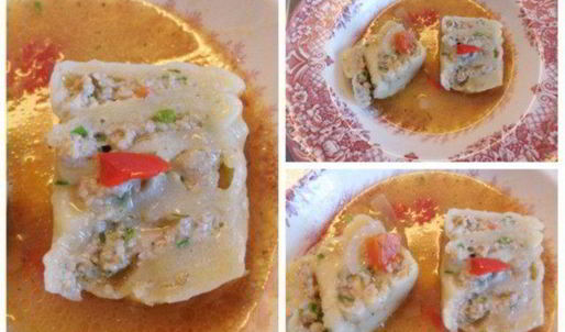 пельменьчики в бульоне