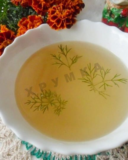 Рецепт прозрачного мясного бульона из свинины