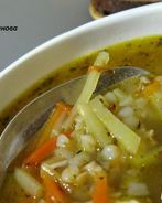 Супчик гречневый на курином бульоне