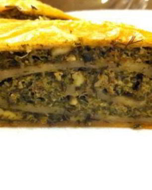 Сытный рулет к бульону