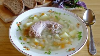 Суп из индейки