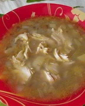 Диетический суп с курицей