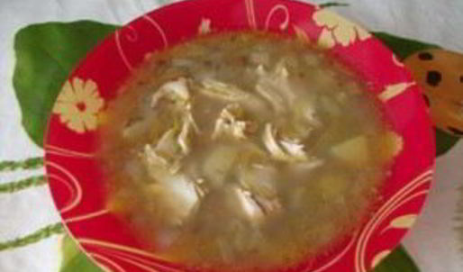 диетический суп с курицей