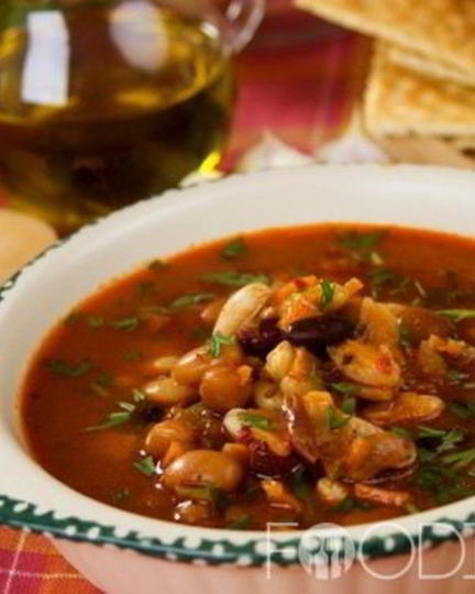 Рецепт фасолевого супа с мясом