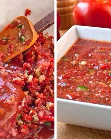 Рецепт классического гаспачо