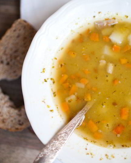 Рецепт домашнего горохового супа