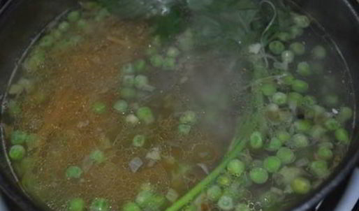 гороховый суп из алматуры