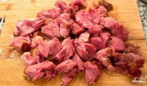 гороховый суп из свиной рульки