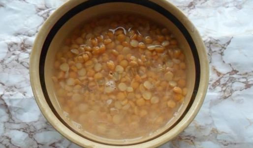 гороховый суп на говяжьей косточке