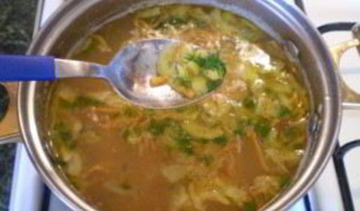 гороховый суп на воде