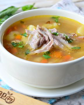 Гороховый суп Осенний