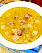 Гороховый суп с беконом