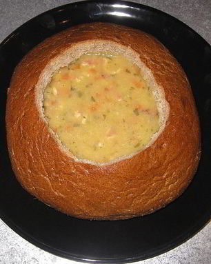 Гороховый суп с грудинкой