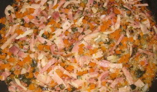 гороховый суп с грудинкой