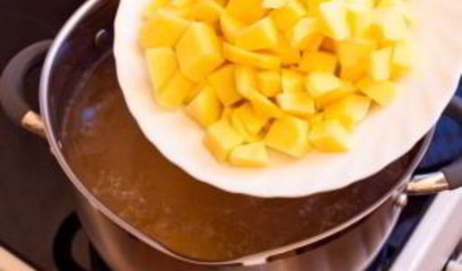 гороховый суп с копченостями