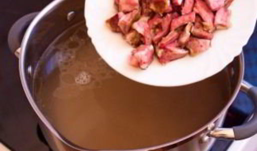 гороховый суп с копченостями