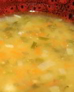 Гороховый суп с куриной грудкой