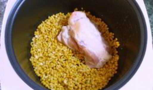 гороховый суп с курицей в мультиварке