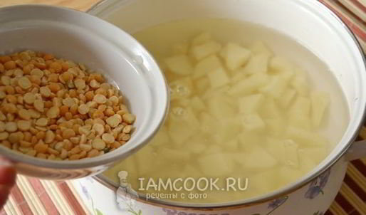 гороховый суп с тушенкой