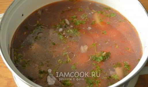 гороховый суп с тушенкой