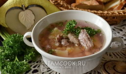 гороховый суп с тушенкой