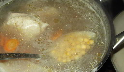 гороховый суп со свининой