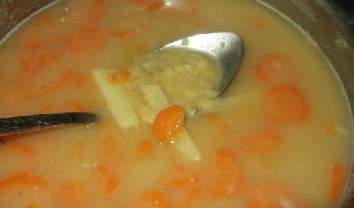 гороховый суп со свининой