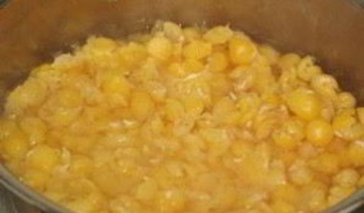 гороховый суп в хлебе