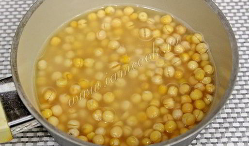 гороховый суп в мультиварке